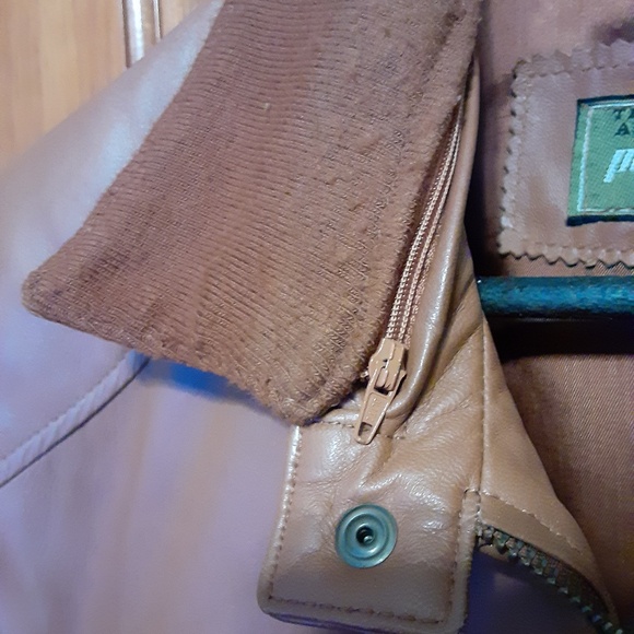 Pierotucci Italian Leather Bomber Jacket - Picture 7 of 10